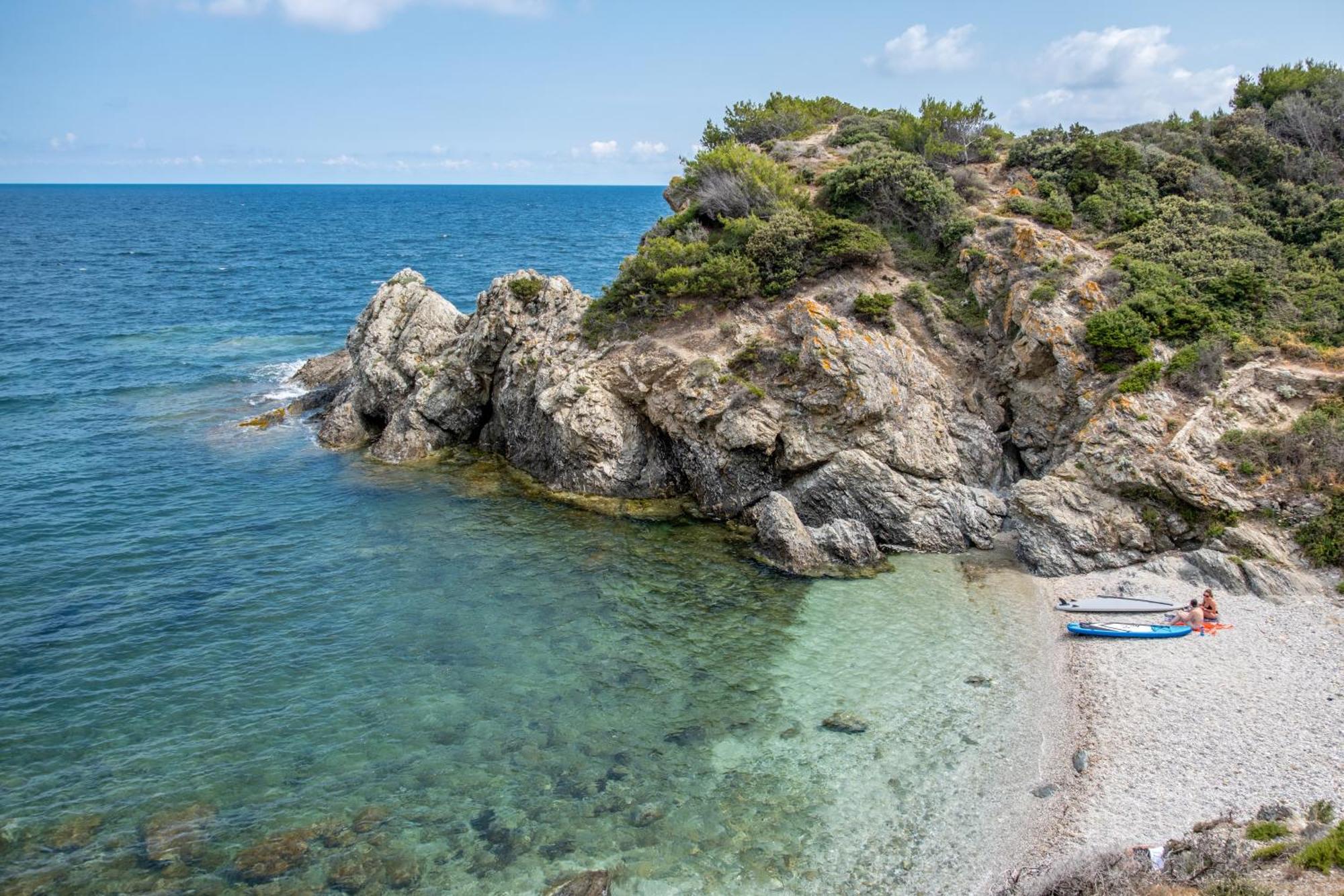 Hotel Helios & Spa - Ile Des Embiez ซิ-ฟูร์-เล-ปลาจ ภายนอก รูปภาพ